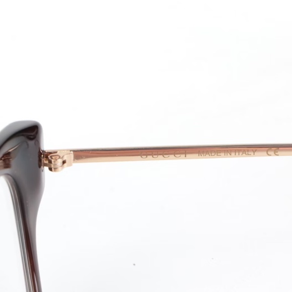 New Gucci GG04380 Browline Eyeglasses with Case and Slip Case - Picture 4 of 5
